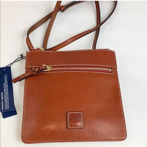 Dooney & Bourke Bags Dooney And Bourke Double Zip Leather Crossbody